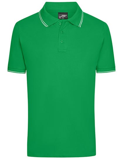 Daiber - Men´s Polo - Fern Green, White