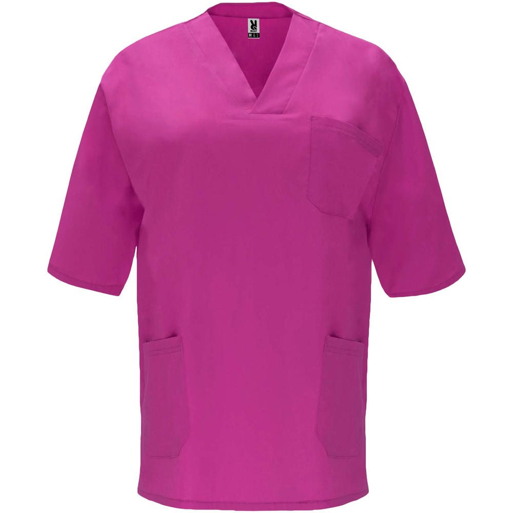 Panacea Kurzärmeliges Arbeitshemd, 160 g/m2, unisex - violett