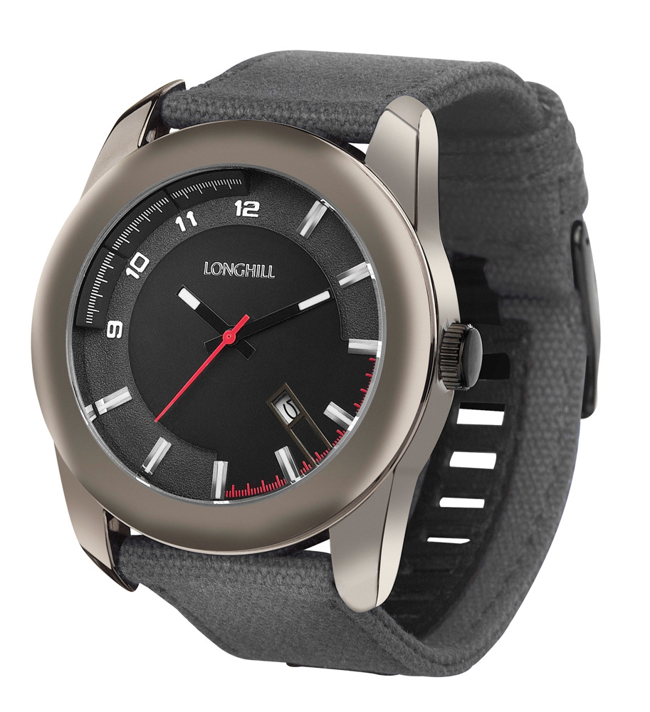 Metalluhr VIGGO - grau