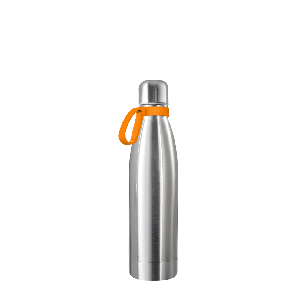 Thermotrinkflasche RETUMBLER-NIZZA - silber, orange