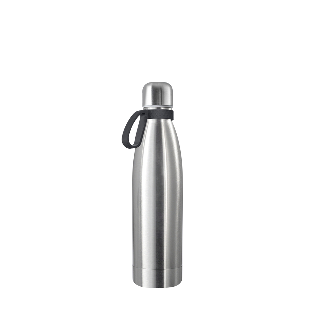 Thermotrinkflasche RETUMBLER-NIZZA - silber, dunkelgrau