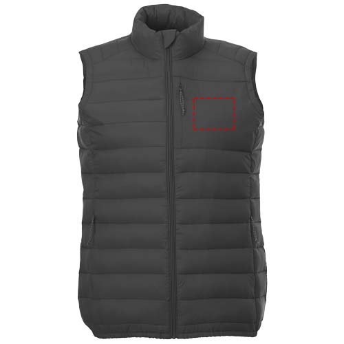 Pallas recycelter wattierter Bodywarmer für Damen