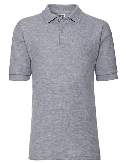Russell Athletic - Kids Classic Polycotton Polo - Light Oxford (Heather)