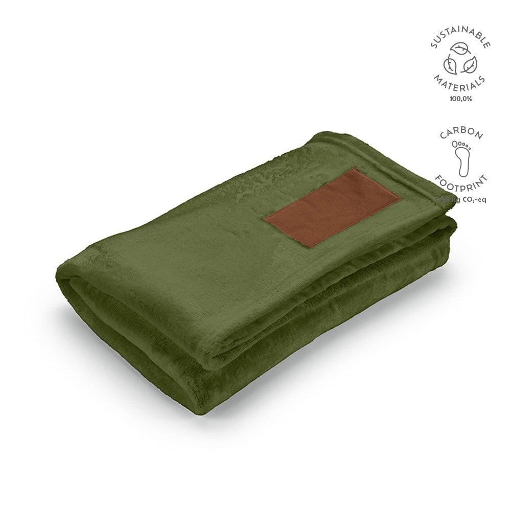 Van Eyck Decke rPET 240 gsm - armeegrün