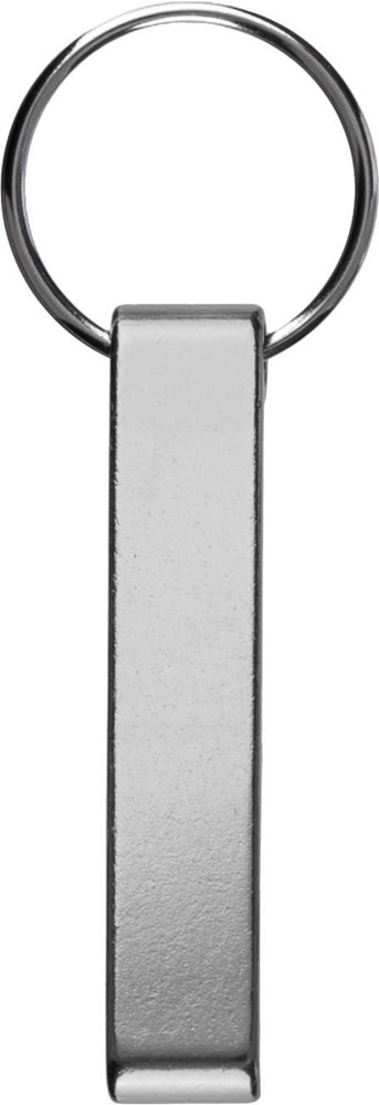 Schlüsselhalter aus recyceltem Aluminium Anneliese - silber