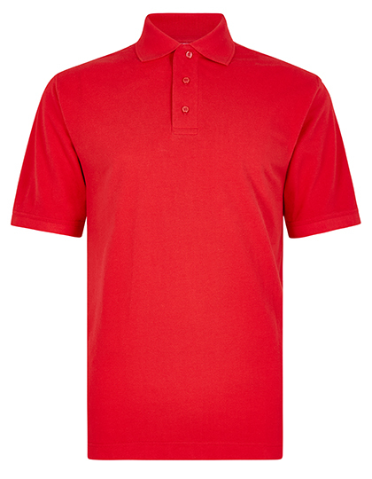 Kustom Kit - Classic Fit Cotton Klassic Superwash® 60° Polo - Tomato Red