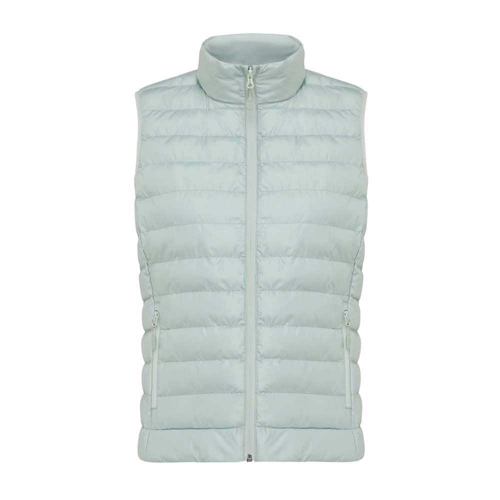 IQONIQ Meru Damen Bodywarmer aus recyceltem Polyester - Iceberg green (± PMS 15-5205 TCX)