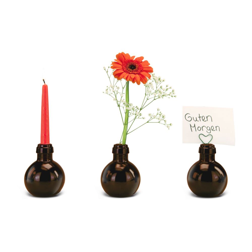 Kleinste Sektflasche der Welt! Fröhliche Weihnachten - Inklusive Geschenkkarton in Rot, 125 ml