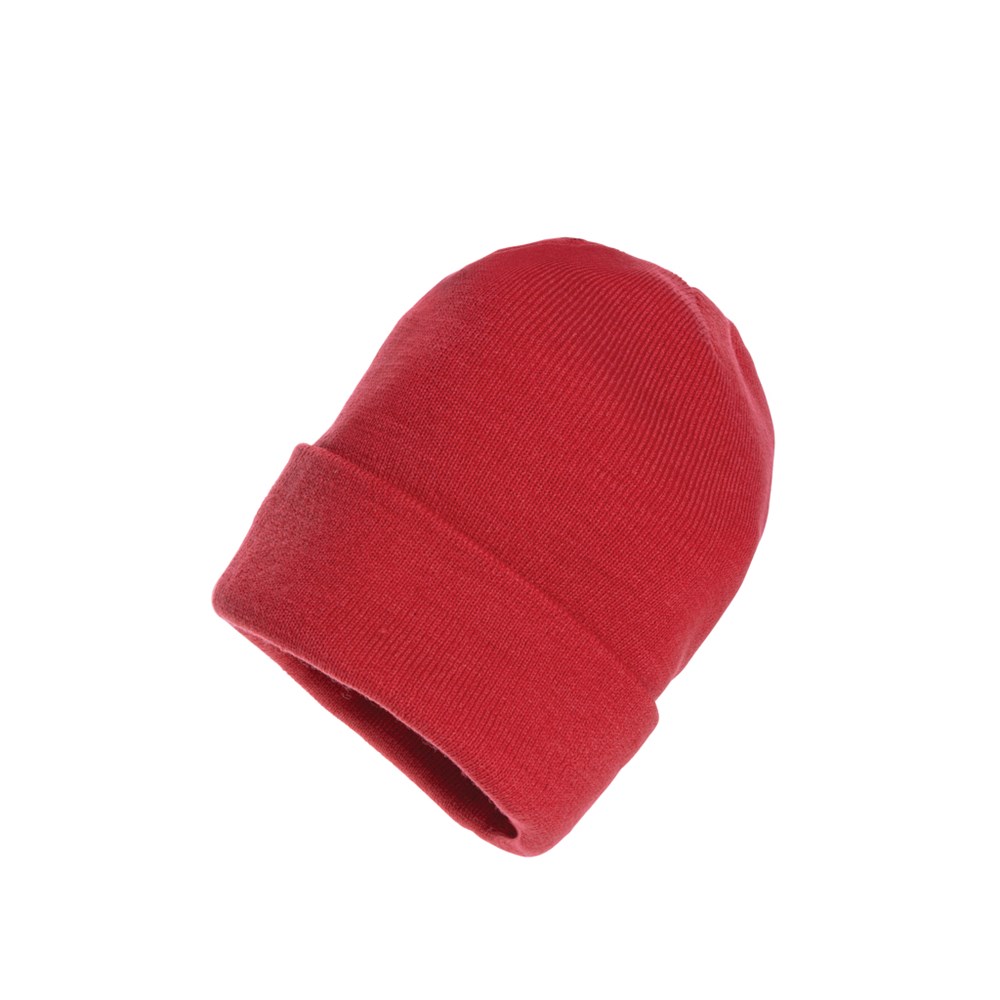 Impact Polylana® Beanie mit AWARE™ Tracer - luscious red (± PMS 17-1663TCX)