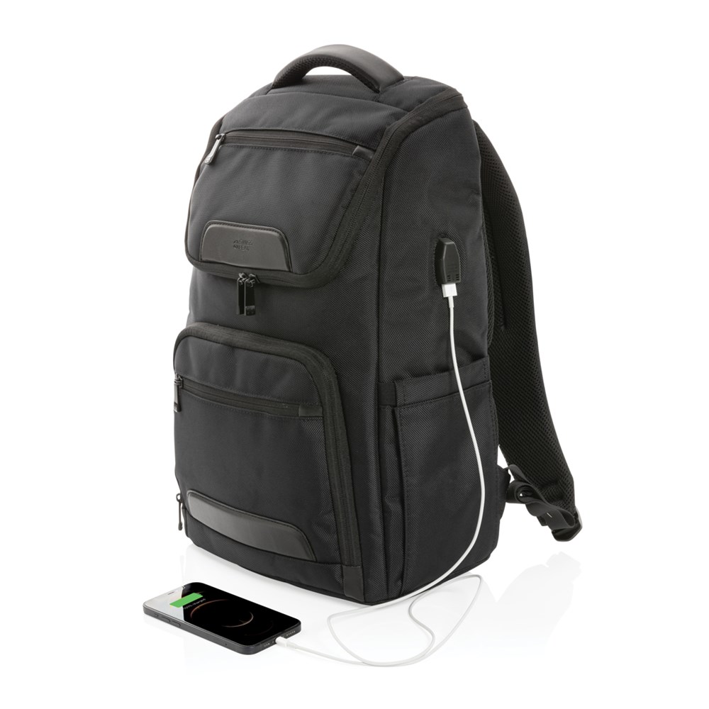 Swiss Peak AWARE™ RPET Voyager 15.6" Laptop Rucksack