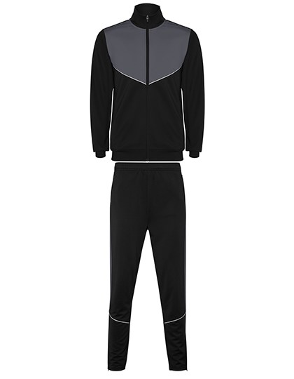 Roly Sport - Kids´ Evans Tracksuit - Black 02, Ebony 231