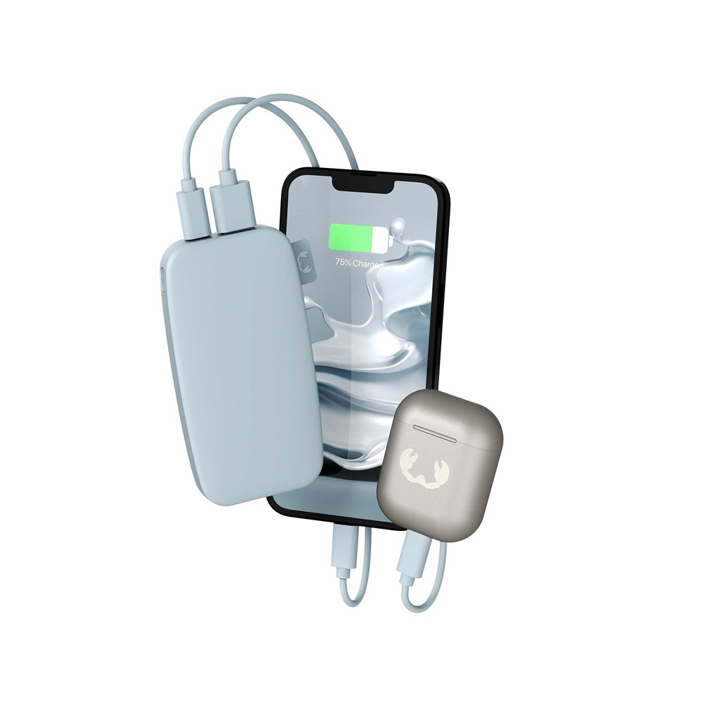 Fresh 'n Rebel Powerbank 6000 mAh USB-C Dusky Blue