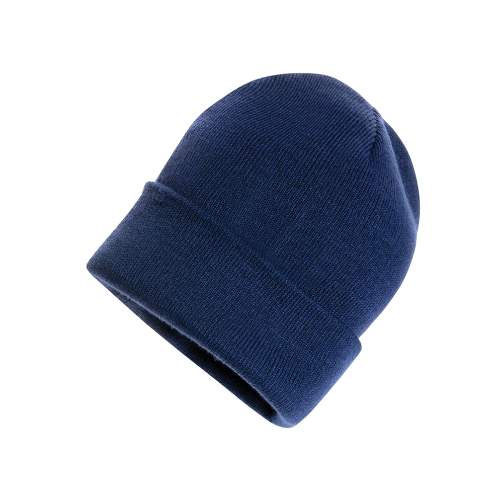 Impact Polylana® Beanie mit AWARE™ Tracer - blau (± PMS 19-3940)