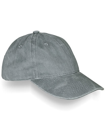 Result Headwear - Pure Cotton Vintage Cap - Vintage Grey