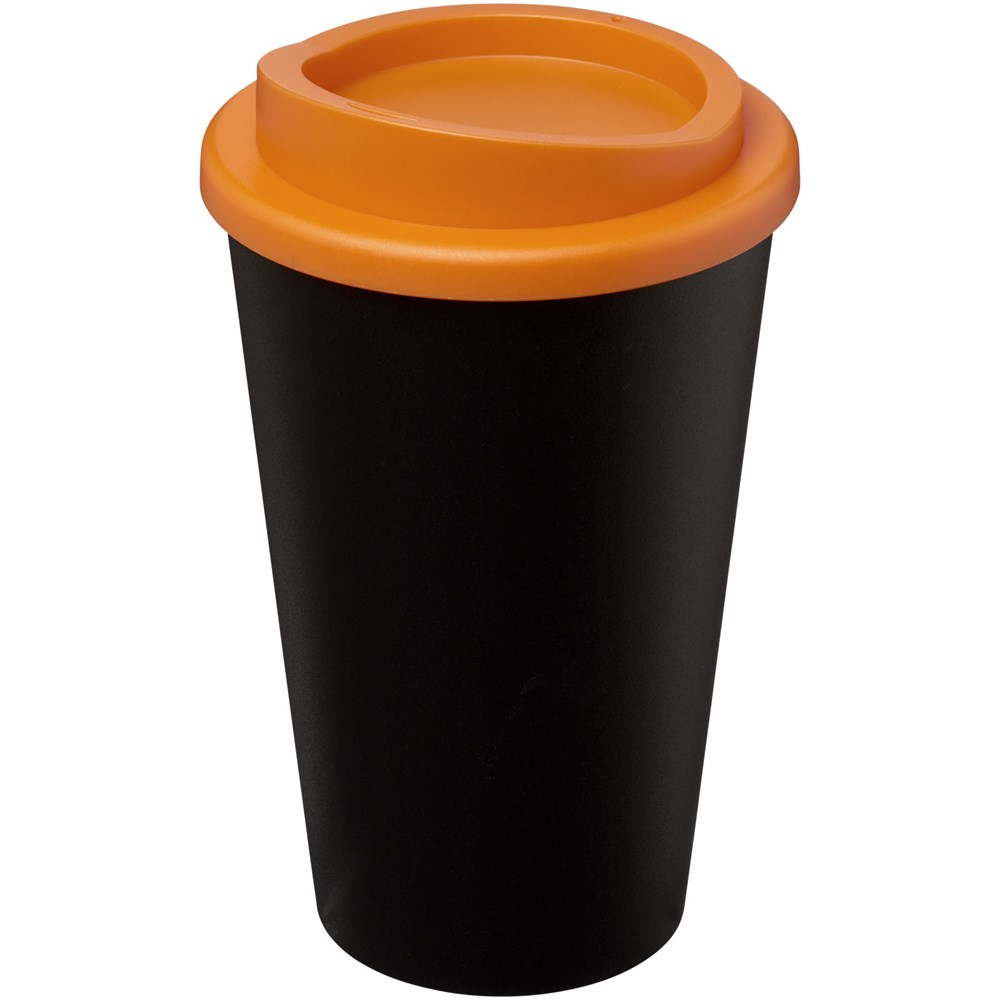 Americano® 350 ml Isolierbecher - schwarz, orange