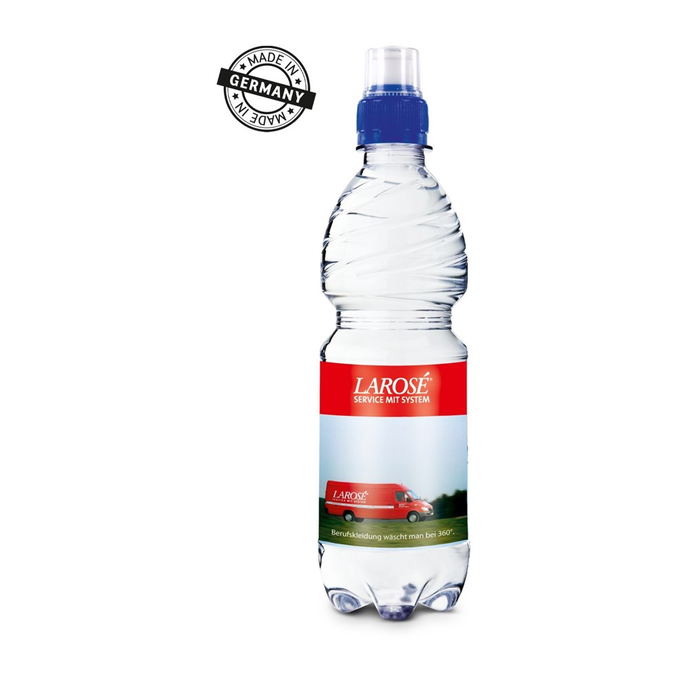 500 ml PromoWater mit Sportscap - Mineralwasser, still