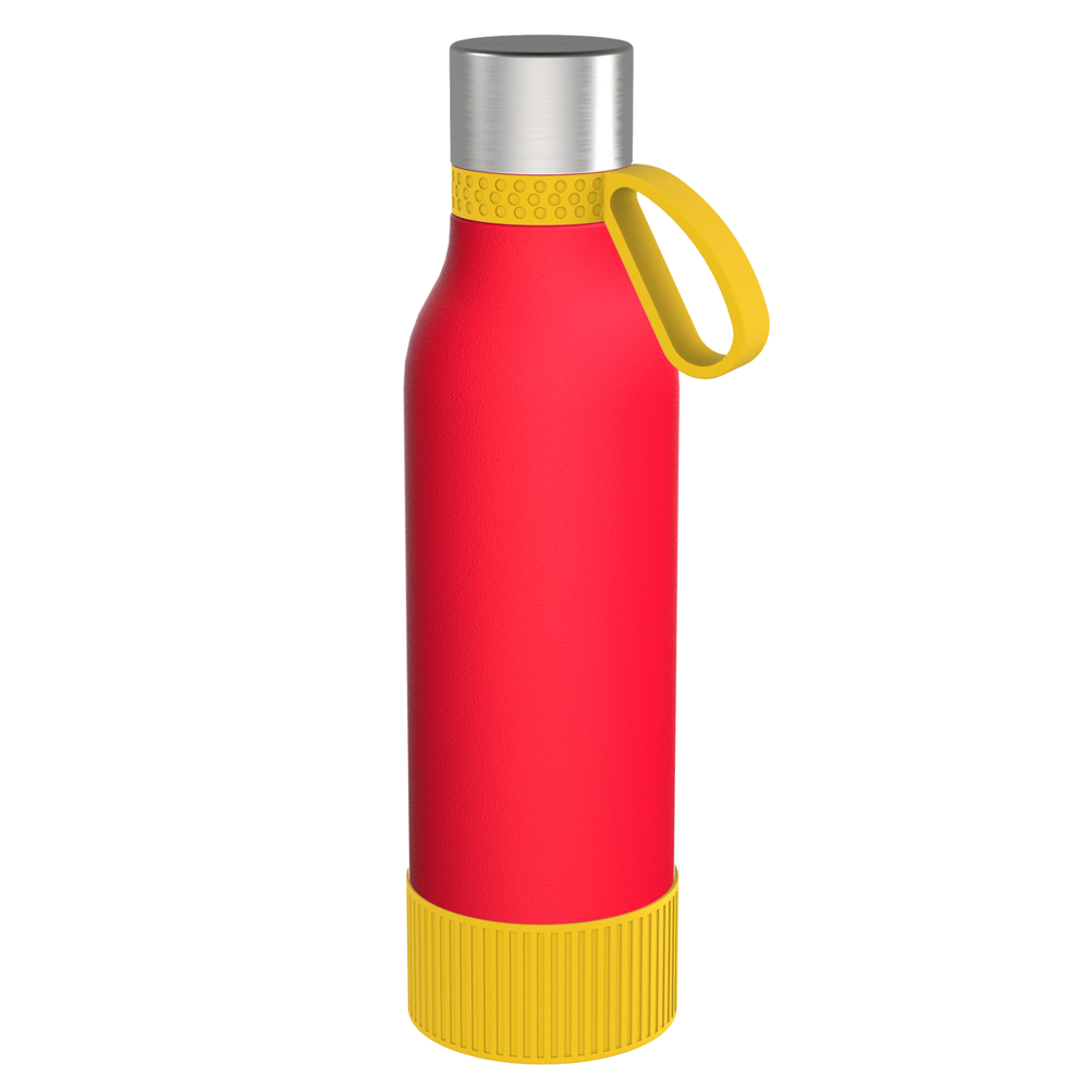 Trinkflasche RETUMBLER-myTOULON II 820 - gelb, rot