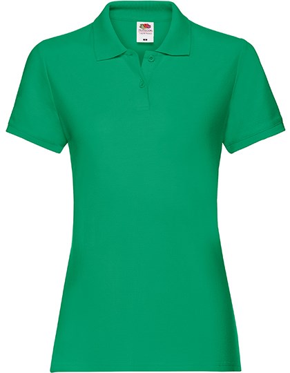 Fruit of the Loom - Ladies´ Premium Polo - Kelly Green