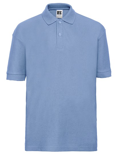 Russell Athletic - Kids Classic Polycotton Polo - Sky