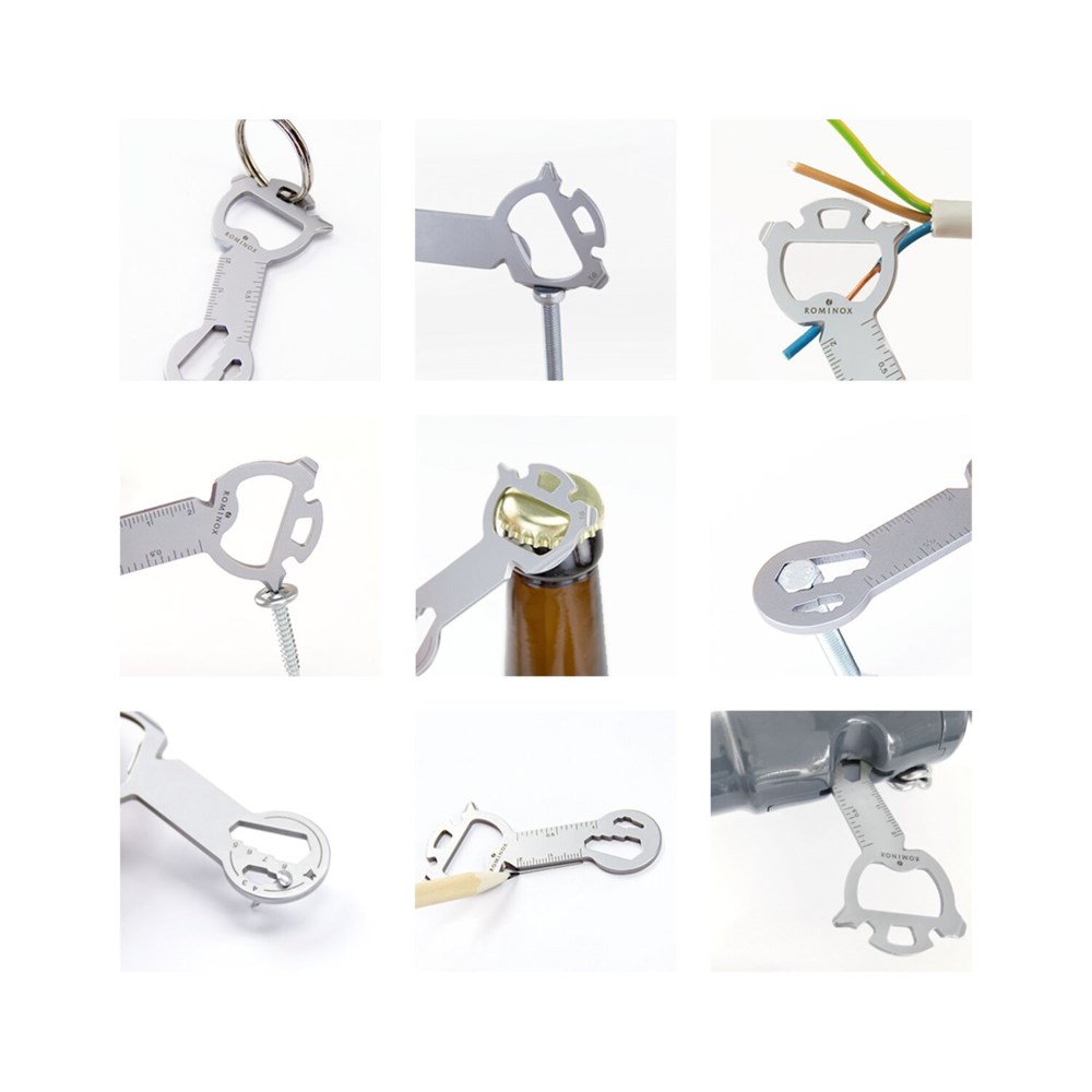Geschenkartikel: ROMINOX® Key Tool Snake (19 Funktionen) im Motiv-Mäppchen Deutschland Fan Jubelverstärker