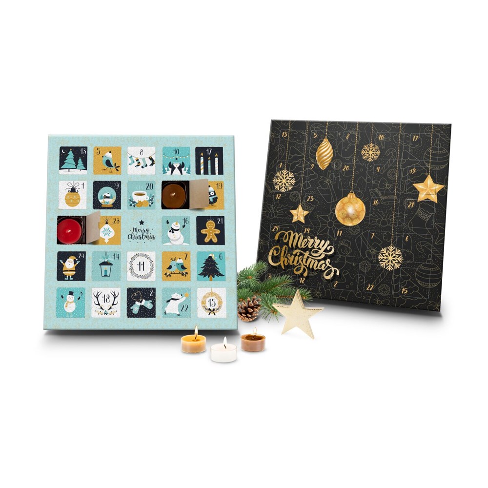 ROMOSCENT® Duftkerzen Adventskalender Merry Christmas