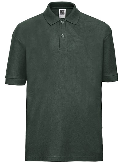 Russell Athletic - Kids Classic Polycotton Polo - Bottle Green