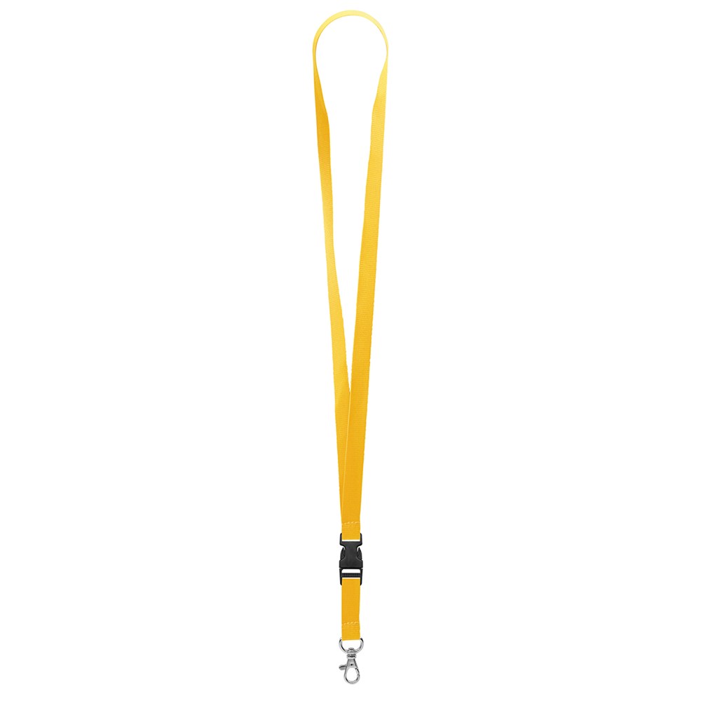Schlüsselband/Lanyard "Standard" - Sonnengelb (ca. Pantone 1235C)