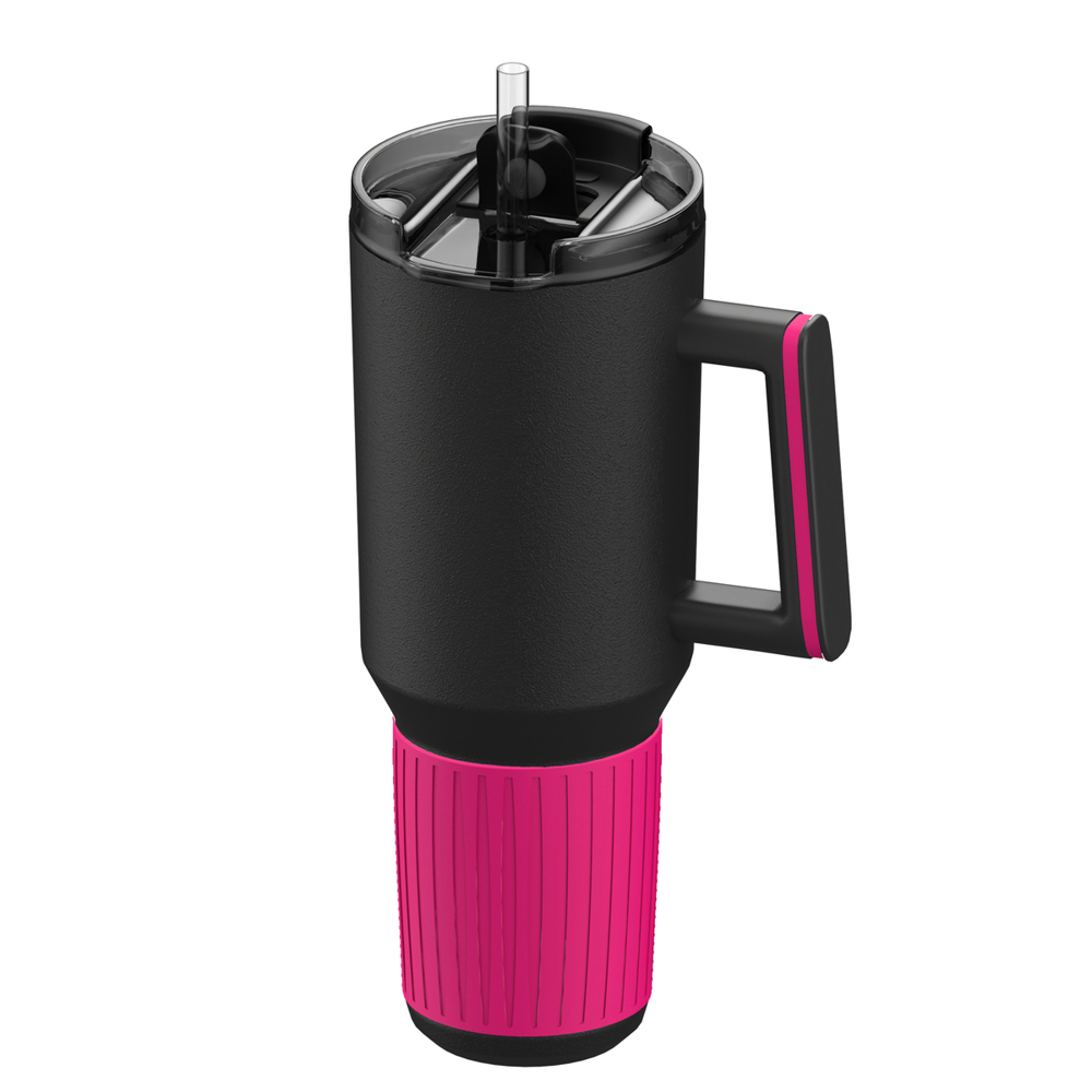 Thermobecher RETUMBLER-myKINGS CANYON 1200 - magenta, schwarz