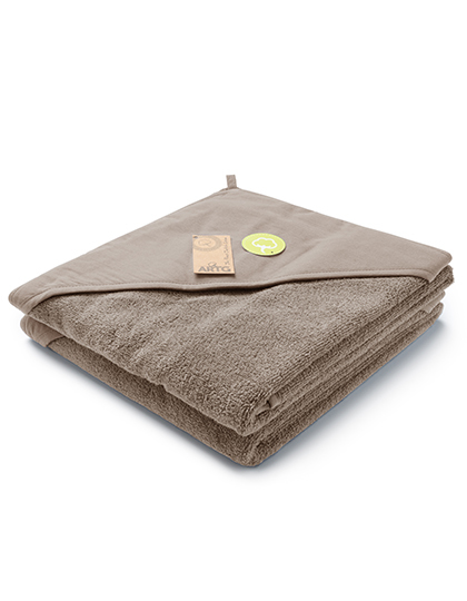 ARTG - PRINT-Me® Baby Hooded Towel - Cappuccino