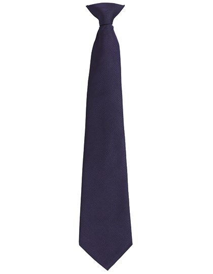 Premier Workwear - Colours Orginals Fashion Clip Tie - Navy (ca. Pantone 533C)