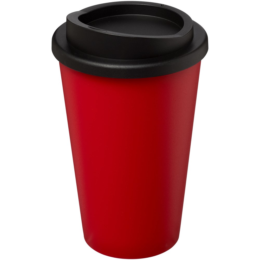 Americano® 350 ml Isolierbecher - rot, schwarz