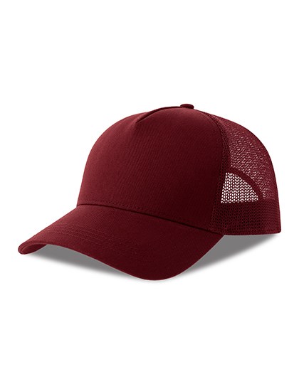 Atlantis - Rapper Cotton-S Cap - Burgundy, Burgundy