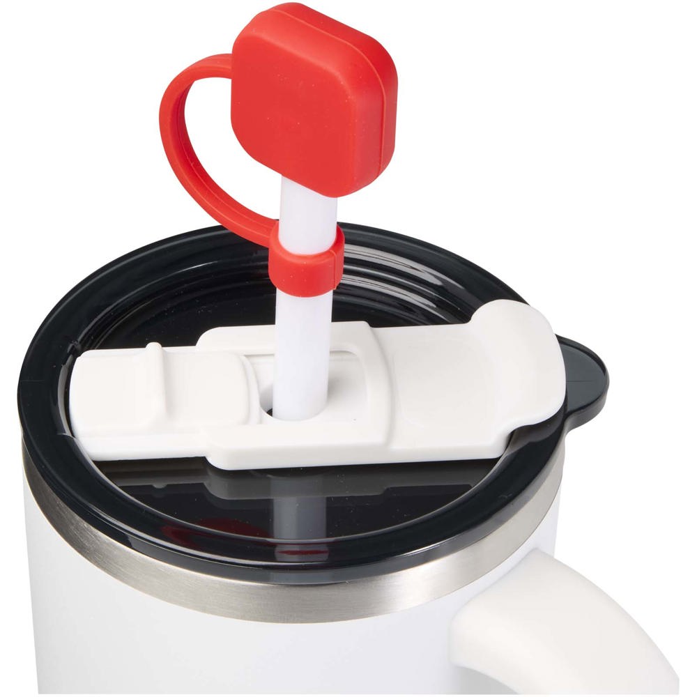 Sip Trinkhalm Abdeckung aus Silikon - rot