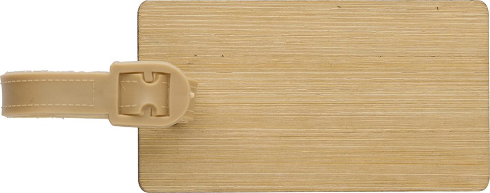 Bambus-Gepäckanhänger Shawn - braun