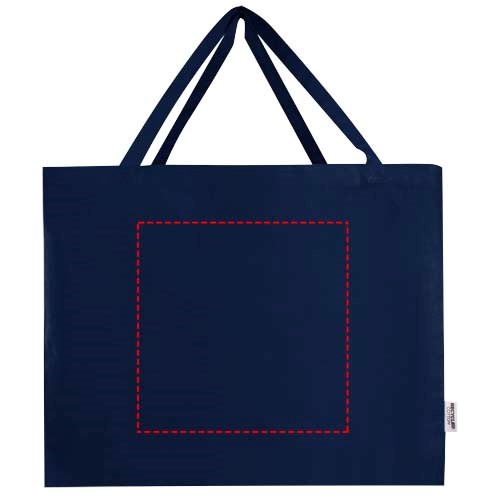 Odessa 220 g/m² Baumwoll Tragetasche aus GRS recycelter Baumwolle 40L