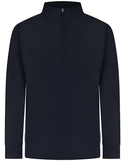 Finden+Hales - Adults 1/4 Zip Tracksuit Top - Navy