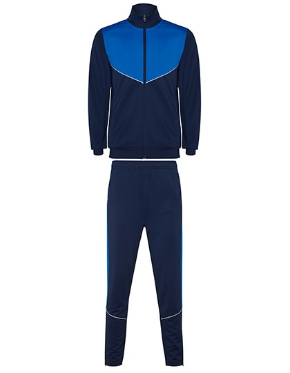 Roly Sport - Evans Tracksuit - Navy Blue 55, Royal Blue 05