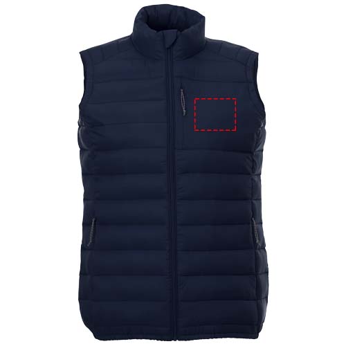 Pallas recycelter wattierter Bodywarmer für Damen