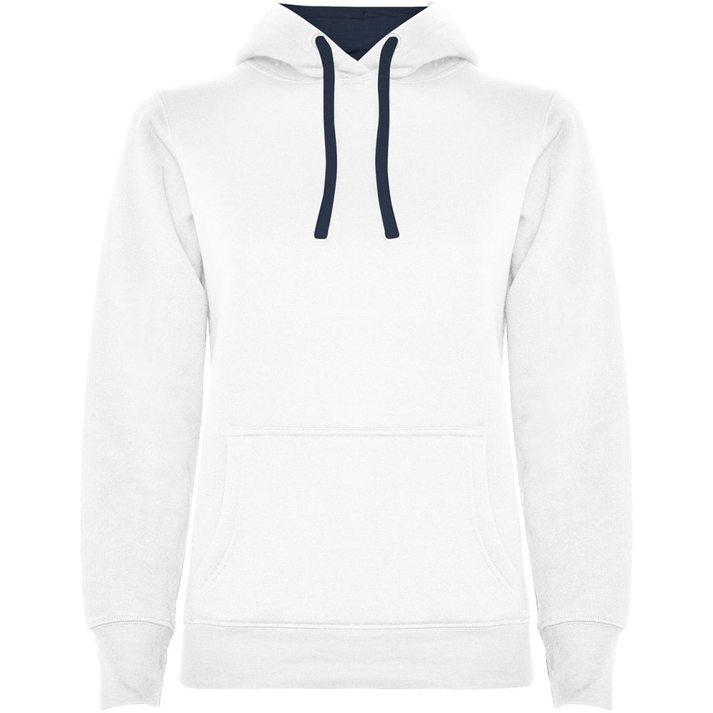 Urban Kapuzenpullover für Damen - weiss, marineblau