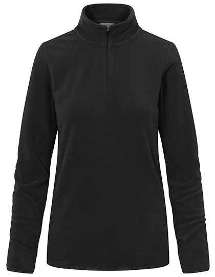 Promodoro - Women´s Recycled Fleece Troyer - Black