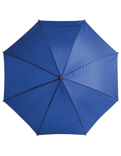 L-merch - Automatik Stockschirm mit Kunststoffgriff - blue