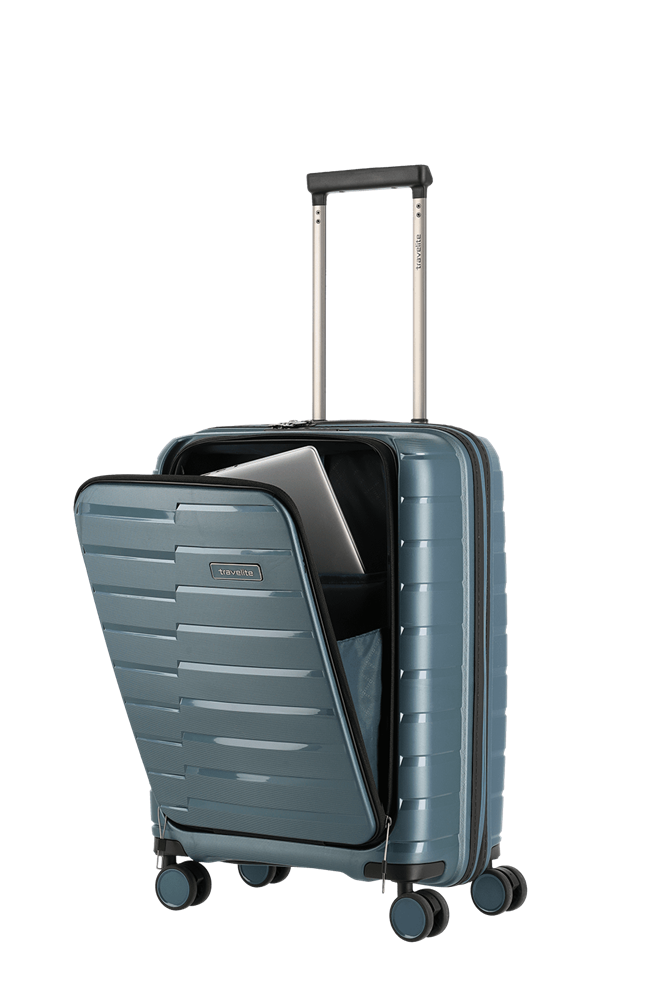 TRAVELITE AIR BASE 4w Trolley S Vortasche, Eisblau
