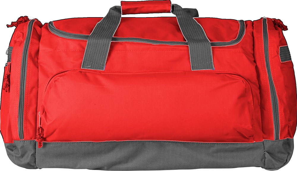 Sport-/Reisetasche aus Polyester Lorenzo - rot