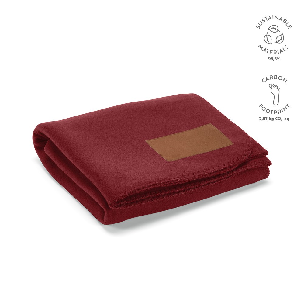 Pollock Decke rPET 180 gsm - Burgund