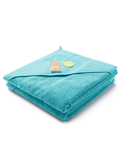 ARTG - PRINT-Me® Baby Hooded Towel - Pacific Blue