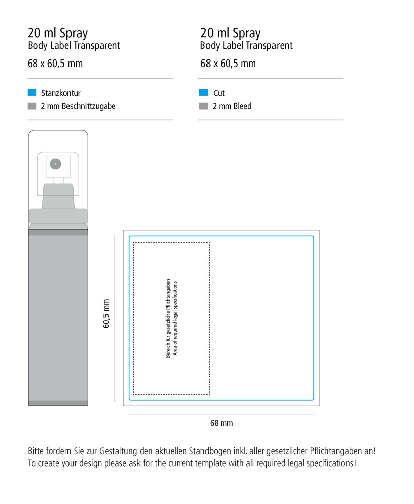 Kfz Cockpit-Reiniger, 20 ml, Body Label transparent