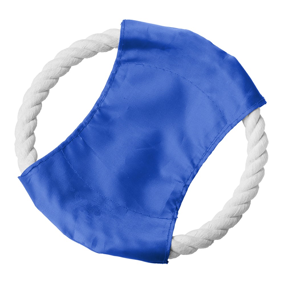 Hunde-Wurfscheibe - blau/weiß