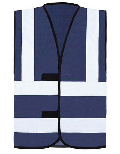 Korntex - Hi-Vis Safety Vest With 4 Reflective Stripes Hannover - Navy