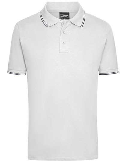 Daiber - Men´s Polo - White, Navy