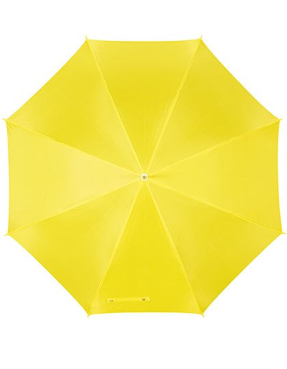 L-merch - Automatik Stockschirm mit Kunststoffgriff - Yellow
